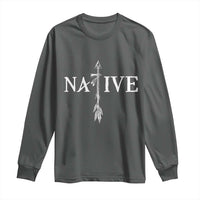 Native American Indian Tomahawk Indigenous Pride Long Sleeve Shirt - Wonder Print Shop