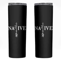 Native American Indian Tomahawk Indigenous Pride Skinny Tumbler - Wonder Print Shop