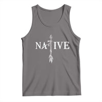 Native American Indian Tomahawk Indigenous Pride Tank Top - Wonder Print Shop