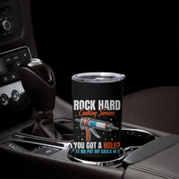 Funny Rock Hard Caulking Services Tumbler Cup Offensive Embarrassing Inappropriate Adult Humor - Wonder Print Shop