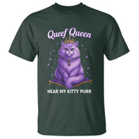 Funny Queef Queen Cat T Shirt Hear My Kitty Purr Inappropriate Dirty Adult Humor - Wonder Print Shop