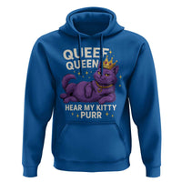 Funny Queef Queen Cat Hoodie Hear My Kitty Purr Inappropriate Dirty Adult Humor Jokes - Wonder Print Shop