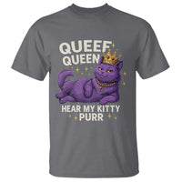 Funny Queef Queen Cat T Shirt Hear My Kitty Purr Inappropriate Dirty Adult Humor Jokes - Wonder Print Shop