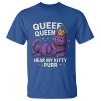 Funny Queef Queen Cat T Shirt Hear My Kitty Purr Inappropriate Dirty Adult Humor Jokes - Wonder Print Shop
