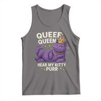Funny Queef Queen Cat Tank Top Hear My Kitty Purr Inappropriate Dirty Adult Humor Jokes - Wonder Print Shop