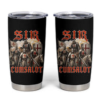 Sir Cumsalot Funny Offensive Knight Meme Bootleg Graphic Tumbler Cup