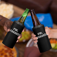 Ew Peasants Funny Medieval Renaissance Fair 4 in 1 Can Cooler Tumbler