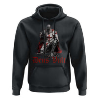 Deus Vult Knights Templar Gun Lover Hoodie Crusader Cross Soldier of Christ