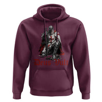 Deus Vult Knights Templar Gun Lover Hoodie Crusader Cross Soldier of Christ