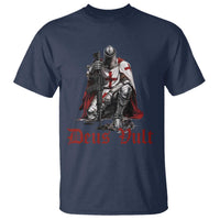 Deus Vult Knights Templar Gun Lover T Shirt Crusader Cross Soldier of Christ