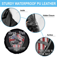 Deus Vult Knights Templar Spare Tire Cover He Trains My Hands For War And My Fingers For Battle