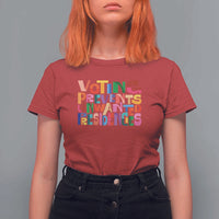 Voting Prevents Unwanted Presidencies T Shirt For Women US Election Political 2024 - Wonder Print Shop