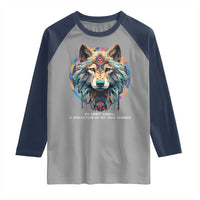 Native Americans Raglan Shirt My Spirit Animal A Reflection Of My True Essence Wolf - Wonder Print Shop