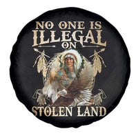 Native American Spare Tire Cover No One Is Illegal On Stolen Land Eagle Tribe - Wonder Print Shop