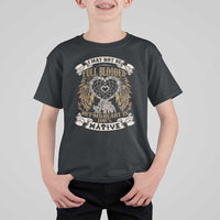 Native American T Shirt For Kid I May Not Be Full Blooded But My Heart Is 100% Native Dreamcatcher - Wonder Print Shop