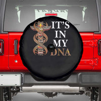 Native American Spare Tire Cover It's In My DNA Totem Indigenous USA - Wonder Print Shop