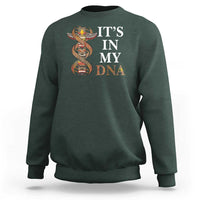 Native American Sweatshirt It's In My DNA Totem Indigenous USA - Wonder Print Shop