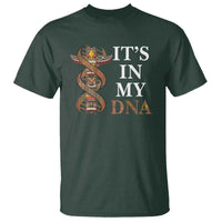 Native American T Shirt It's In My DNA Totem Indigenous USA - Wonder Print Shop
