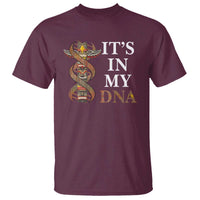Native American T Shirt It's In My DNA Totem Indigenous USA - Wonder Print Shop
