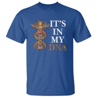 Native American T Shirt It's In My DNA Totem Indigenous USA - Wonder Print Shop