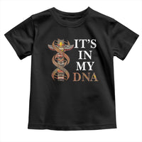 Native American Toddler T Shirt It's In My DNA Totem Indigenous USA - Wonder Print Shop