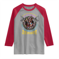 Native American Raglan Shirt We Are The Grandchildren Of The Indians Indigenous Warrior - Wonder Print Shop