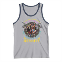 Native American Tank Top We Are The Grandchildren Of The Indians Indigenous Warrior - Wonder Print Shop
