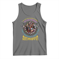 Native American Tank Top We Are The Grandchildren Of The Indians Indigenous Warrior - Wonder Print Shop