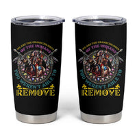 Native American Tumbler Cup We Are The Grandchildren Of The Indians Indigenous Warrior - Wonder Print Shop
