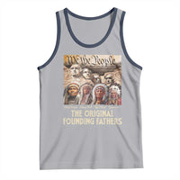 Native American Tank Top The Original Founding Fathers We The People Indian Tribe Chief - Wonder Print Shop