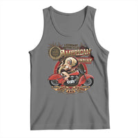 Native American Rider Tank Top American Indian Legendary Motorcycle Vintage Pin Up Girl - Wonder Print Shop
