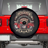 Native American Rider Spare Tire Cover American Indian Legendary Motorcycle Vintage Biker - Wonder Print Shop
