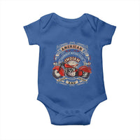 Native American Rider Baby Onesie American Indian Legendary Motorcycle Vintage Biker - Wonder Print Shop