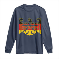Proud Germany Long Sleeve Shirt Ich Bin Deutscher Bundesadler Coat of Arms - Wonder Print Shop