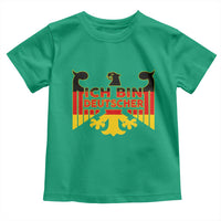 Proud Germany Toddler T Shirt Ich Bin Deutscher Bundesadler Coat of Arms - Wonder Print Shop