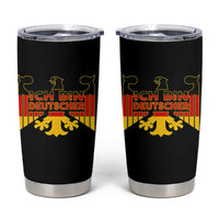 Proud Germany Tumbler Cup Ich Bin Deutscher Bundesadler Coat of Arms - Wonder Print Shop
