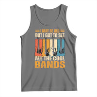 Funny I May Be Old But I Got To See All The Cool Bands Tank Top Guitar - Wonder Print Shop