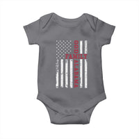 God Family Alabama Baby Onesie AL Game Day Christian American Flag