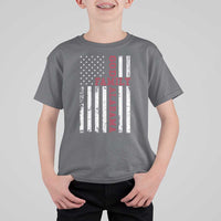 God Family Alabama T Shirt For Kid AL Game Day Christian American Flag
