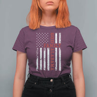 God Family Alabama T Shirt For Women AL Game Day Christian American Flag