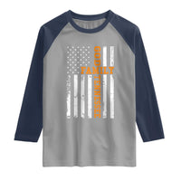 God Family Tennessee Raglan Shirt TN Game Day Christian American Flag