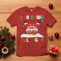 Funny Xmas T Shirt I Go Down All Night Santa Chimney - Wonder Print Shop