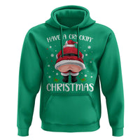 Funny Xmas Hoodie Have A Crackin Christmas Santa