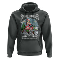 Christmas Female Santa Motorcycle Hoodie Sleighrider Custom Toys For Bad Kids Too