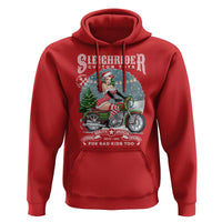 Christmas Female Santa Motorcycle Hoodie Sleighrider Custom Toys For Bad Kids Too