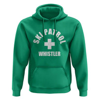 Ski Patrol Whistler Hoodie Winter Slopes Skiing Snowboarding - Wonder Print Shop