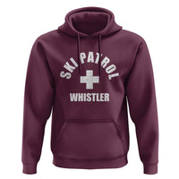 Ski Patrol Whistler Hoodie Winter Slopes Skiing Snowboarding - Wonder Print Shop