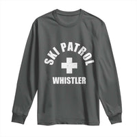 Ski Patrol Whistler Long Sleeve Shirt Winter Slopes Skiing Snowboarding - Wonder Print Shop