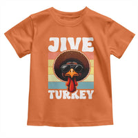 Funny Jive Thanksgiving Turkey Day Toddler T Shirt Retro Afro Black Turkey - Wonder Print Shop