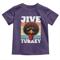 Funny Jive Thanksgiving Turkey Day Toddler T Shirt Retro Afro Black Turkey - Wonder Print Shop